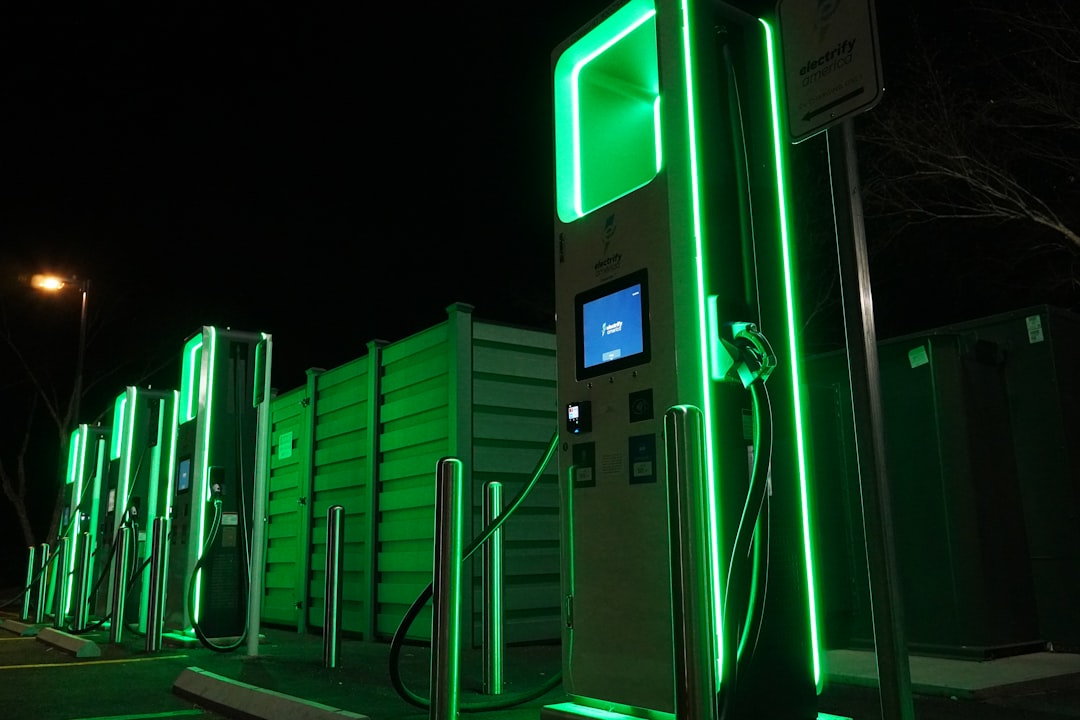  ComEd electric vehicle charging station overnight