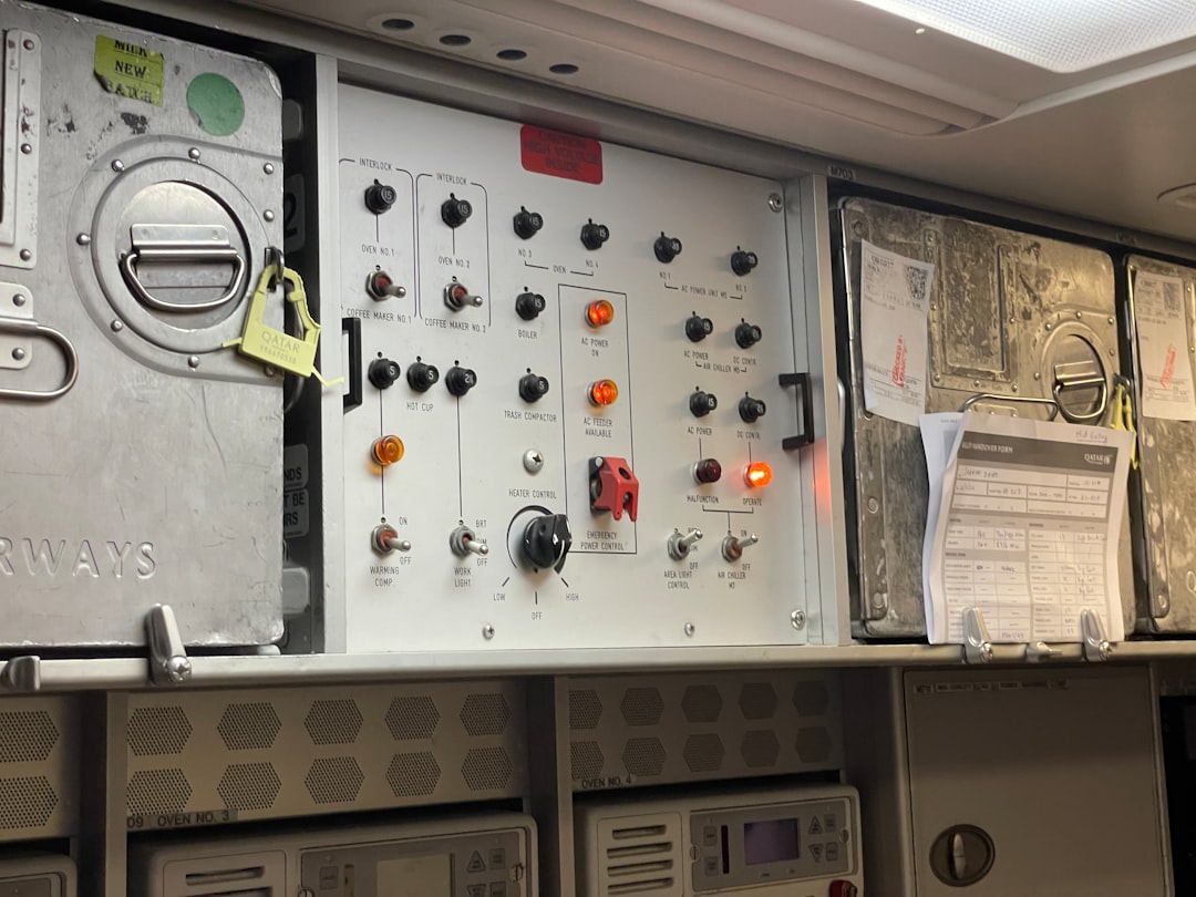  electrical panel with generator interlock kit installed